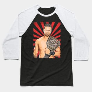 The Miz Wrestling Vintage Fan Art Baseball T-Shirt